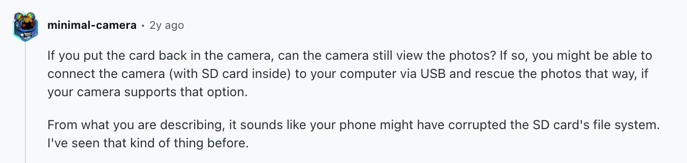 comment from reddit
